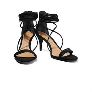 Schultz violita suede sandals size 6 , worn once !